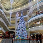 christmas tree in mall